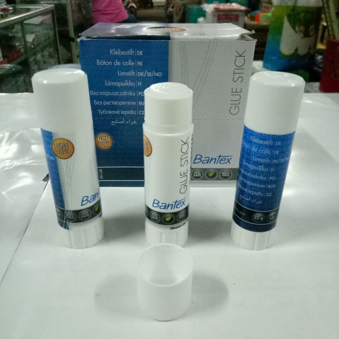 

murah Lem Stik Bantex 22 Gram Sedang Glue Stick