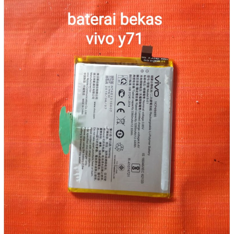 baterai bekas vivo y71 B-E1