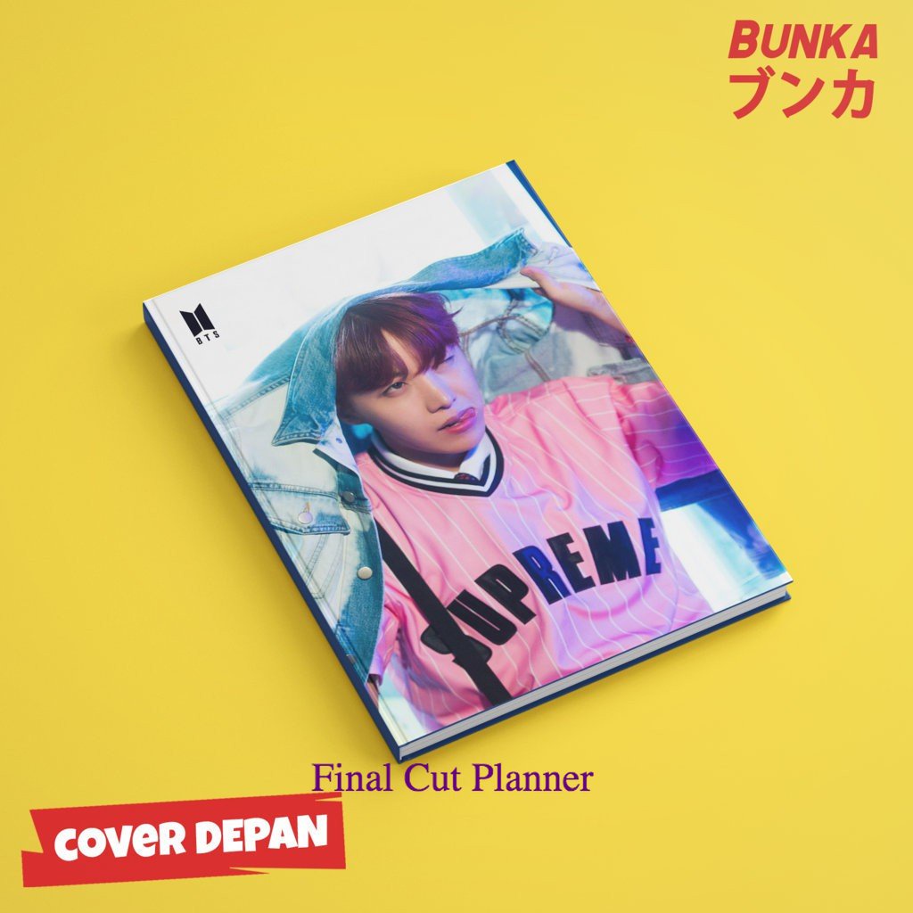 

Notebook KPOP BTS Love J Hope Hardcover A5 Buku Tulis Catatan Note Agenda Planner Jurnal .