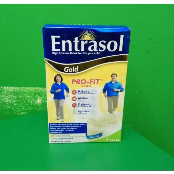

[ COD ] ENTRASOL GOLD VANILA 600 G
