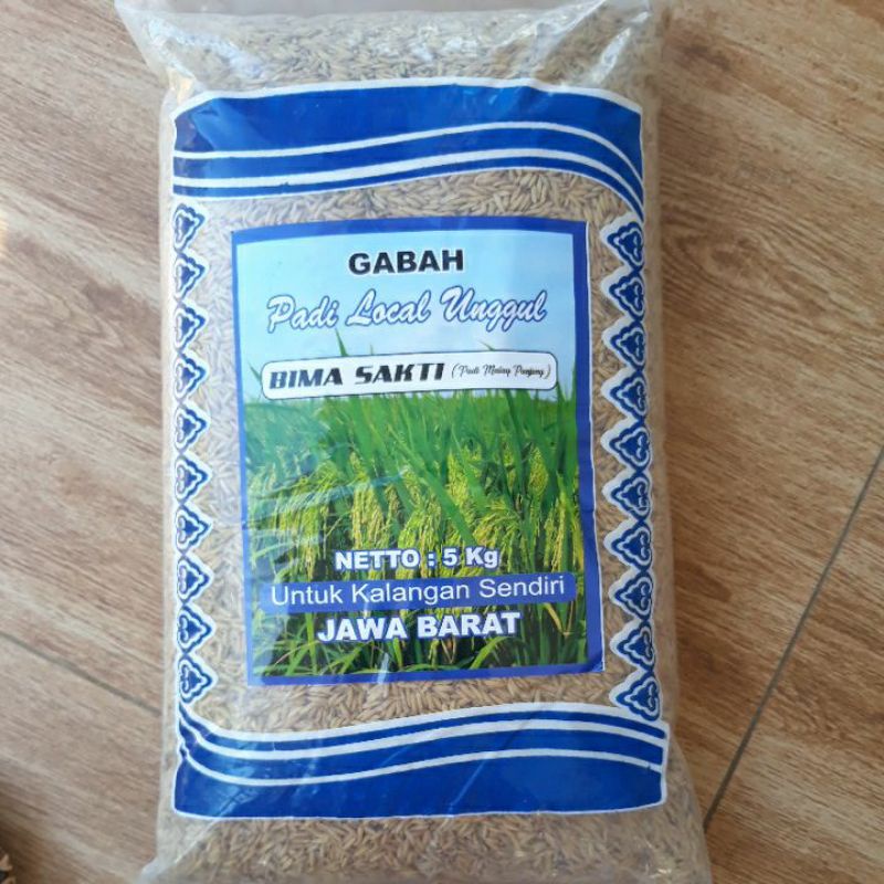 Benih Padi terbaru BIMA SAKTI 5 kg ORI