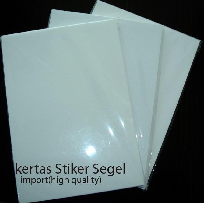 

な Kertas Segel Premium Sticker Garansi Stiker Pecah Telur Putih Polos Doff A4 Guarante paper matte new ㅑ