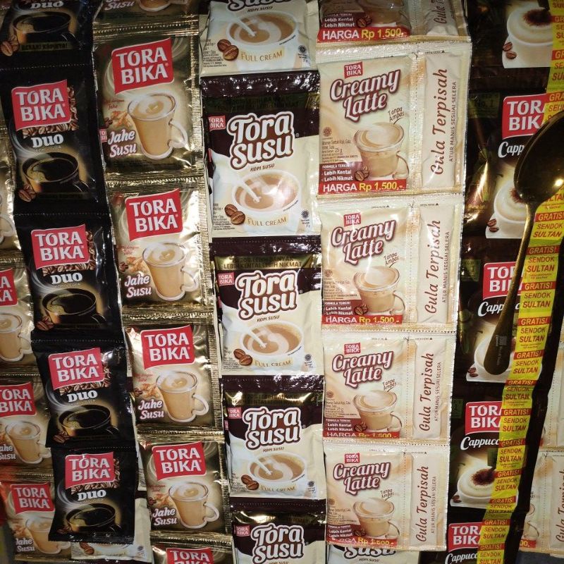 Torabika Susu/Duo/Jahe/Creamy/Cappuccino isi 10 pcs