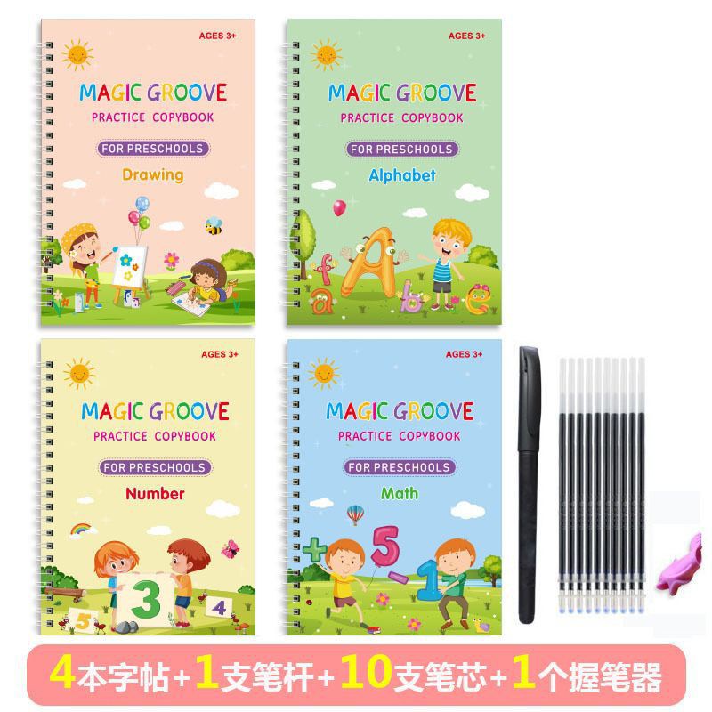 

Magic groove buku latihan menulis anak paud