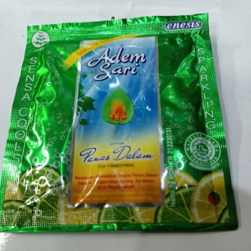 

Adem Sari Sachet@7g ( per satu sachet)