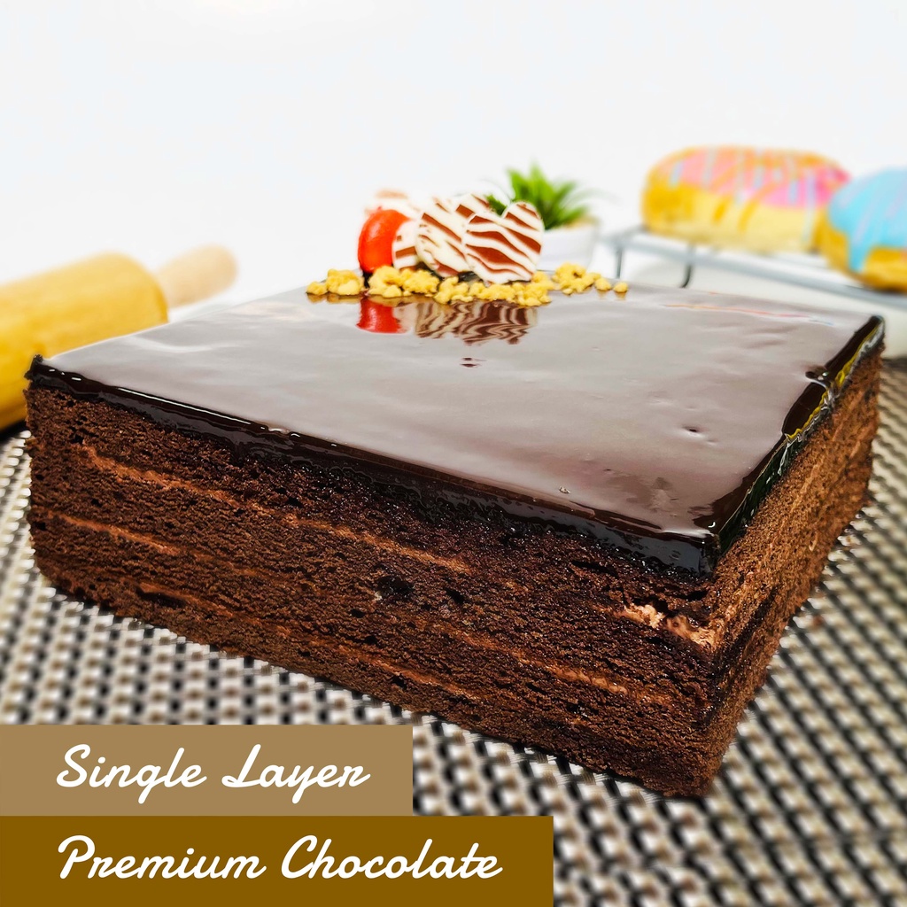 

Single Layer Premium Chocolate
