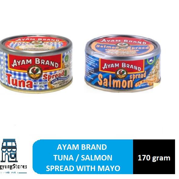 Jual Update Terbaik Ayam Brand Salmon / Tuna Spread With Mayonnaise 160 gram Shopee Indonesia