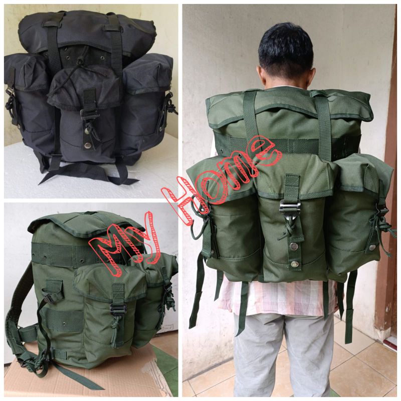 Tas Ransel Punggung Pria Army RPB TNI POLRI