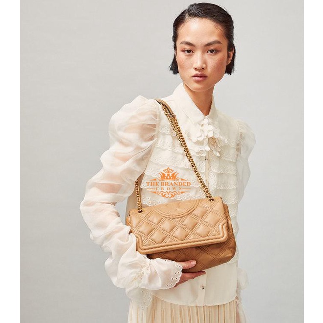 Tas Tory Burch 56716 Fleming Soft Medium Convertible Shoulder Tiramisu