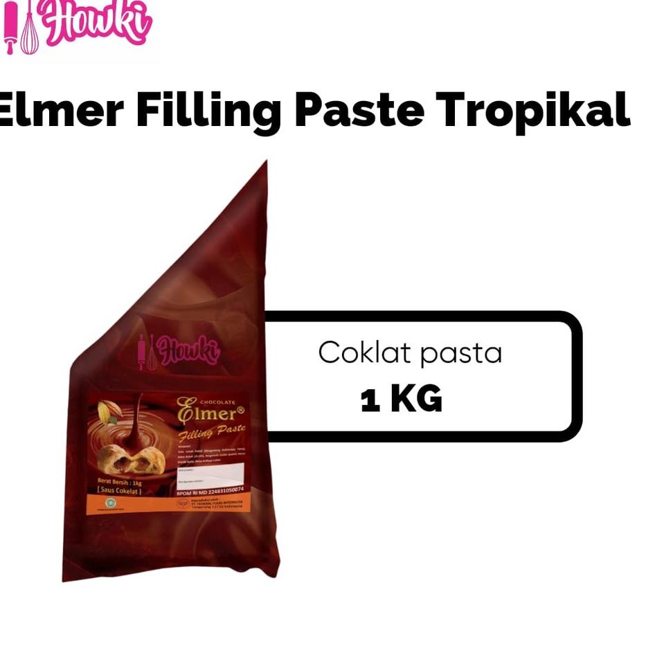 

Hanya disini--Elmer Filling pasta coklat 1kg