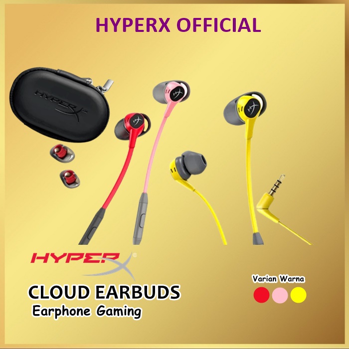 HyperX Cloud Earbuds Gaming Headphones With Mic