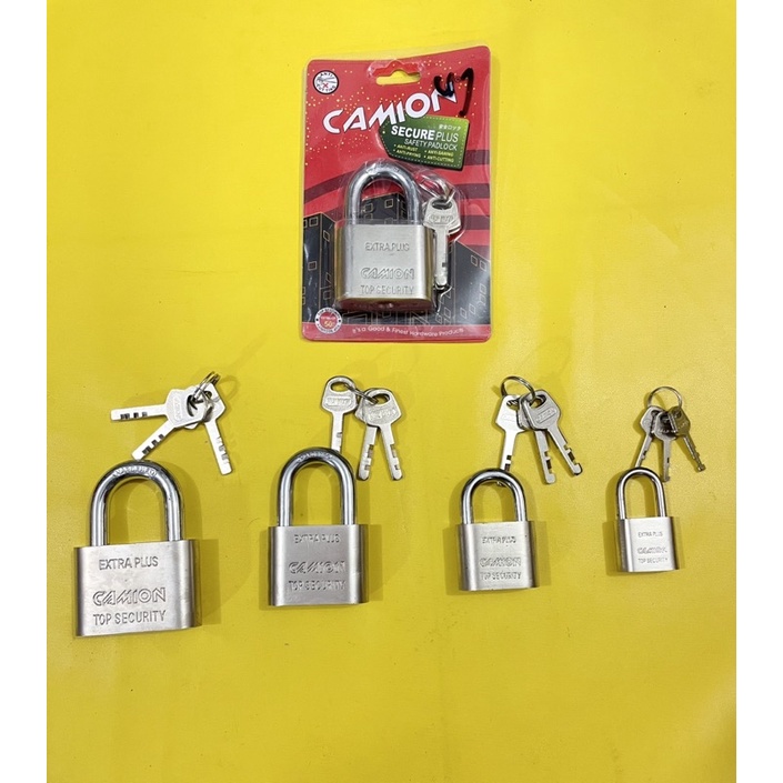 gembok + kunci gemuk camion + gembok rumah gembok pagar kuat +gembok silver rumah