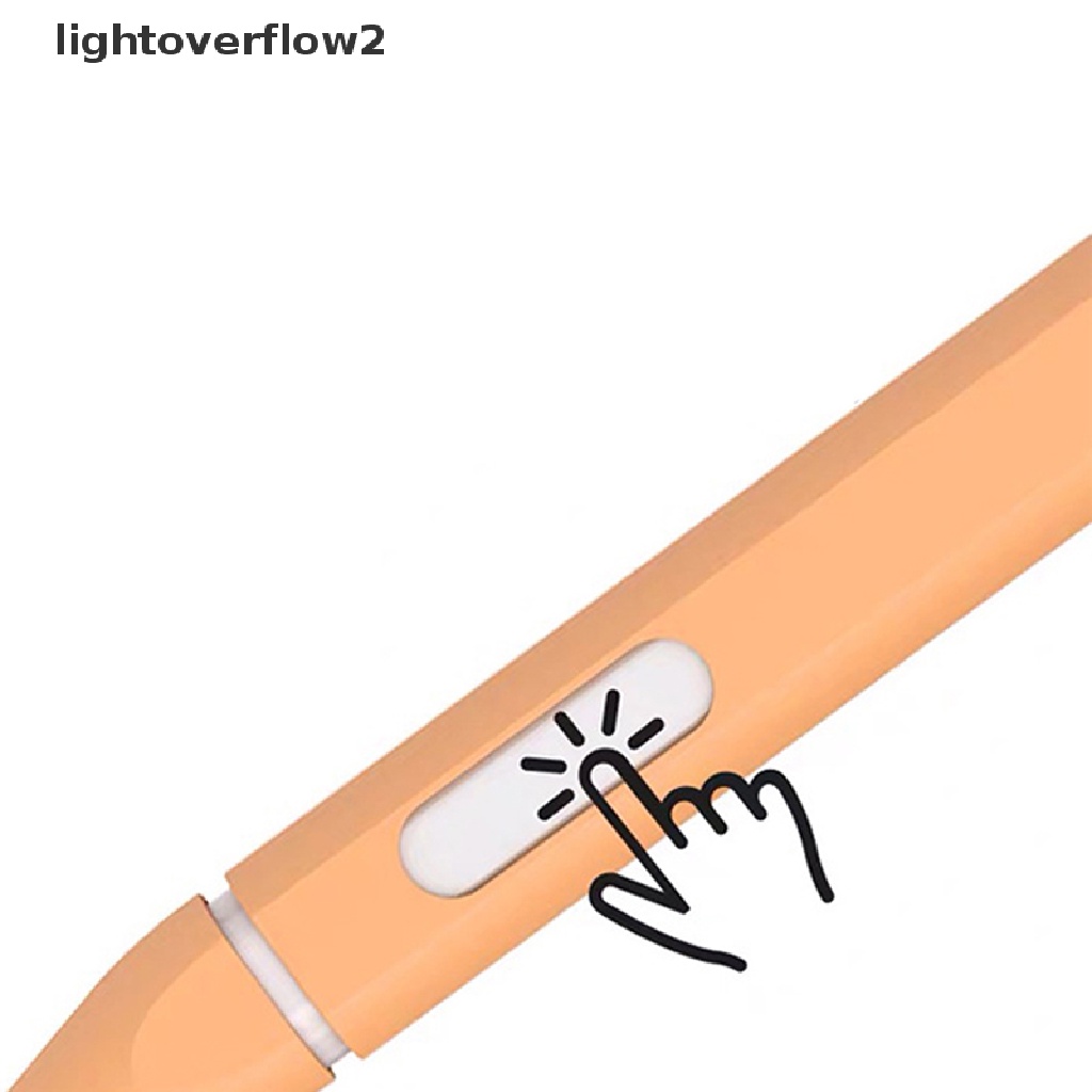 (lightoverflow2) Cover Pelindung Pen Stylus Apple Pencil iPad Bahan Silikon (ID)