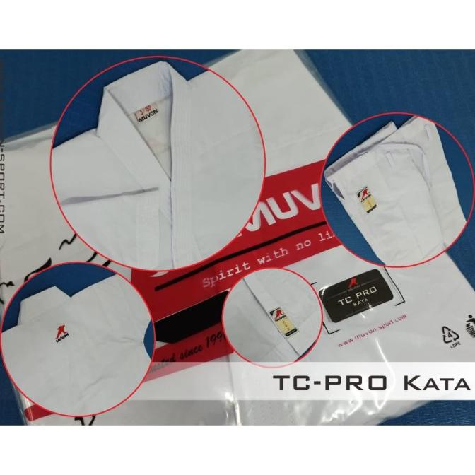 [COD] Karate Baju Kata TC Pro Muvon New 2.0 CUCI GUDANG Kode 1034