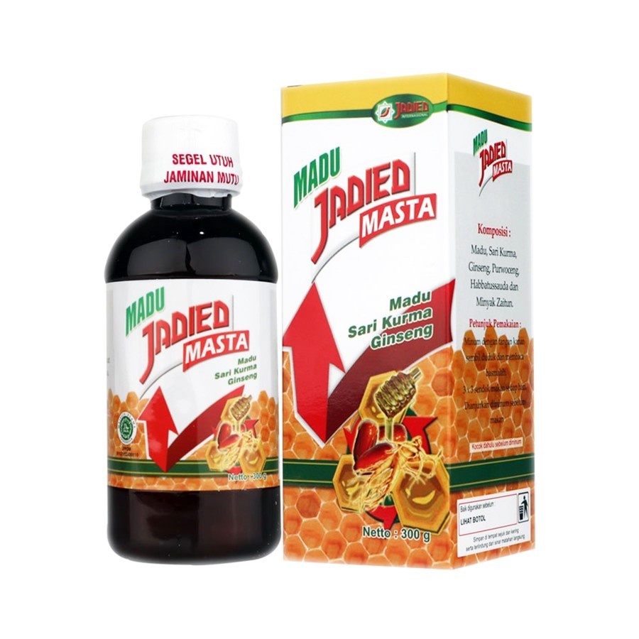 

Madu Jadied Masta Stamina 300 gram | Meningkatkan Stamina