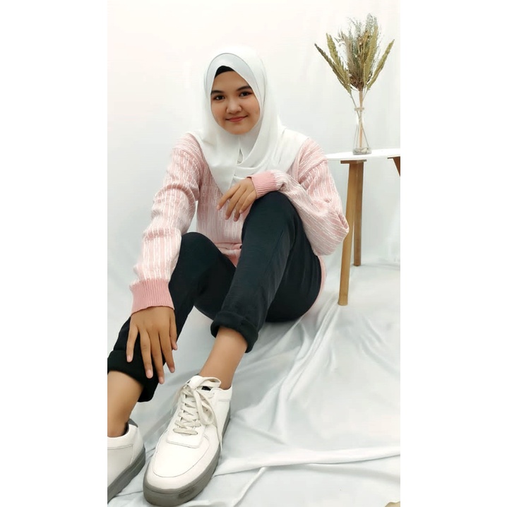 TokoMilkan - Cardigan Rajut Wanita Premium | Cardigan Big Size Halus Lembut Tebal ALYSIDA