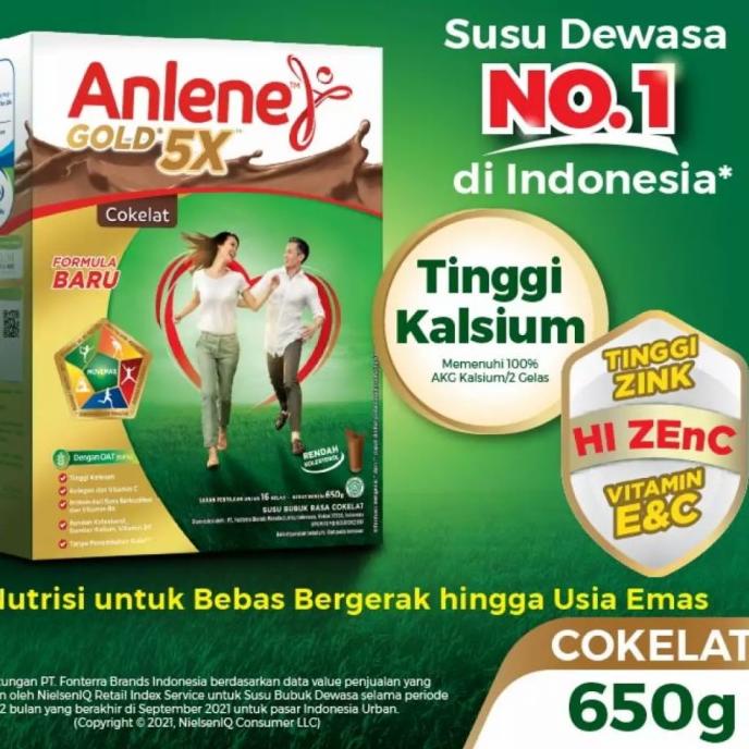 

[ COD ] anline gold plus coklat 650 gram murah meriah