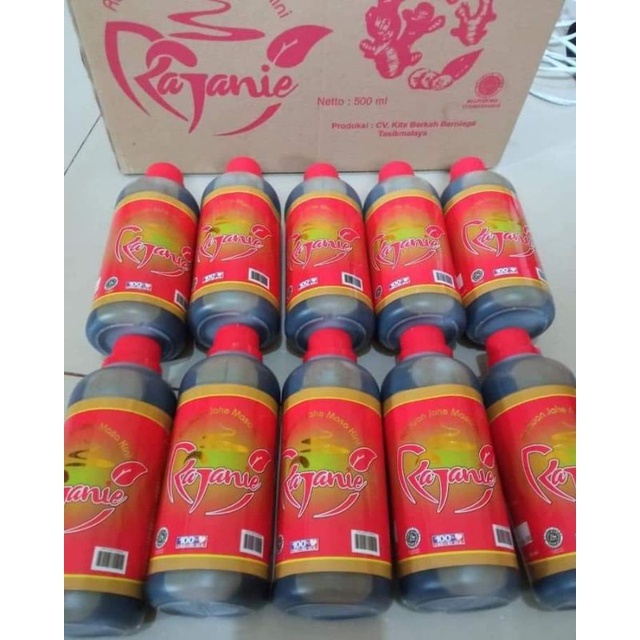 

Rajanie. jahe merah gula aren. jamu ramuan masuk angin
