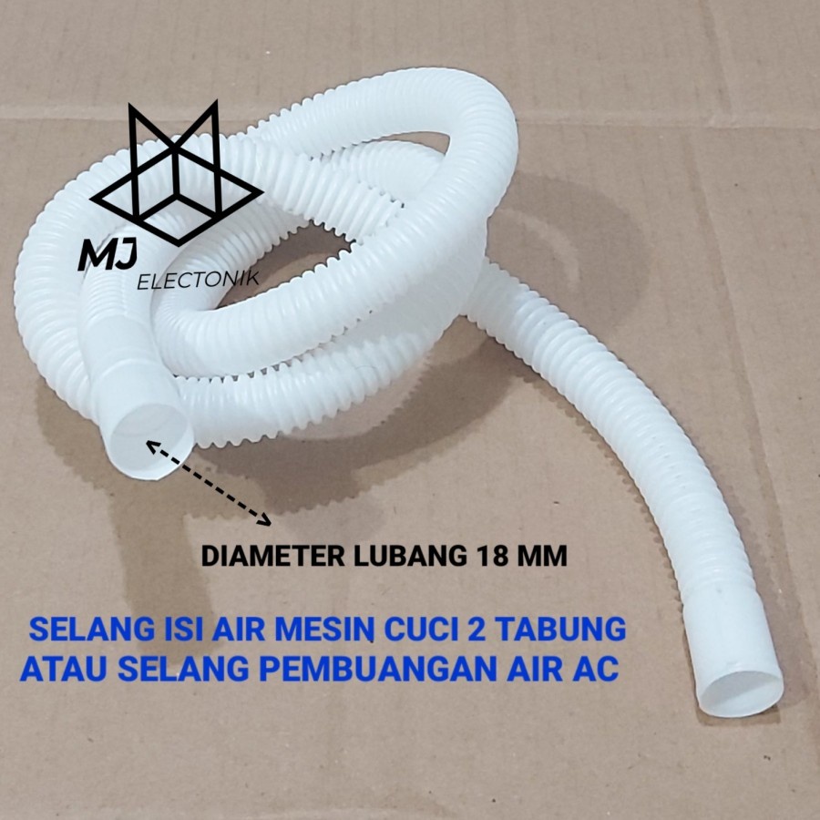 [2METER]Selang masuk air mesin cuci Polytron 2 tabung