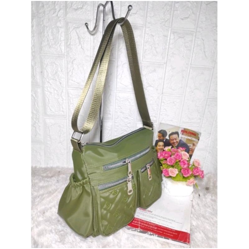 Tas Slempang Wanita Korean Kantong 2 New Arrival