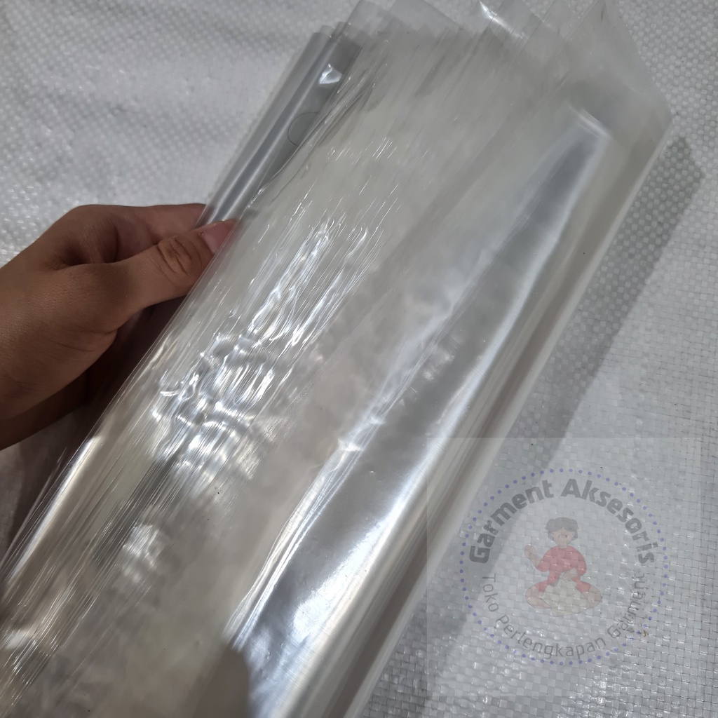 Plastik Laundry Kiloan Aneka Ukuran / PP Laundry Kiloan tebal 04 / PP Plastik Bening Kiloan Besar Ke