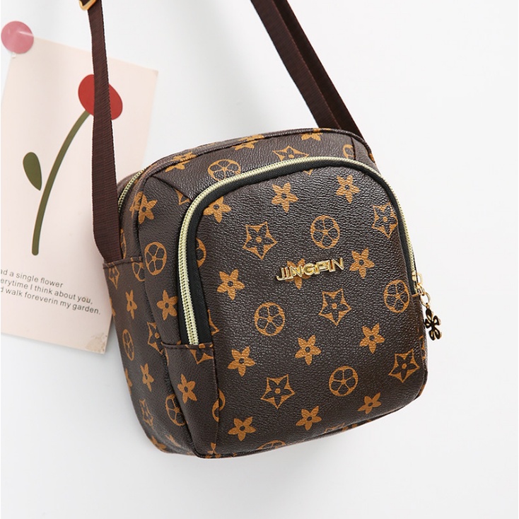 AND / COD / Tas Selempang Bahu Wanita Motif Cantik SlingBag Wanita Terkini Tas Jalan Cewek Fashion Korean Style T241