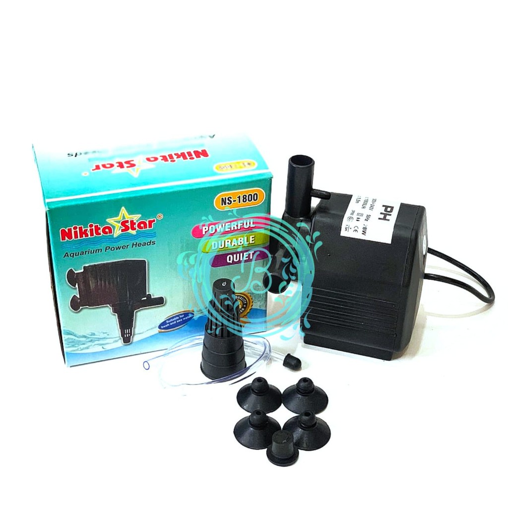 NIKITA STAR NS-1800 Power Head Pompa Aquarium NS 1800