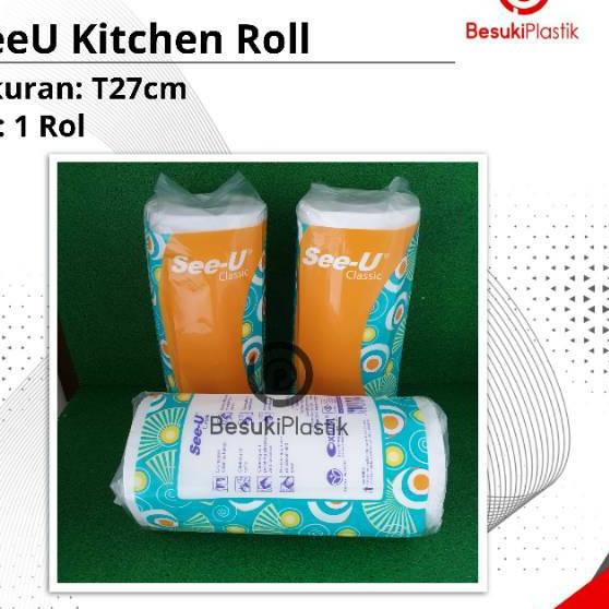 ₿ Tissue Kitchen Towel SeeU / Tisue Dapur SeeU / Tissue Kitchen / Tissue Dapur し