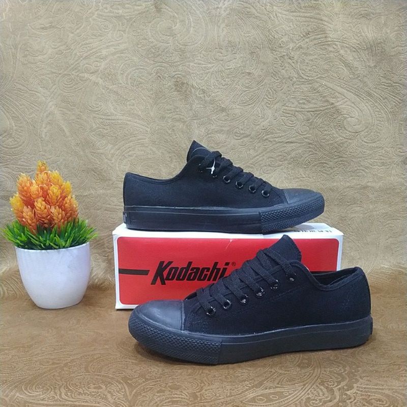 COD sepatu kets  KODACHI 902 original hitam polos