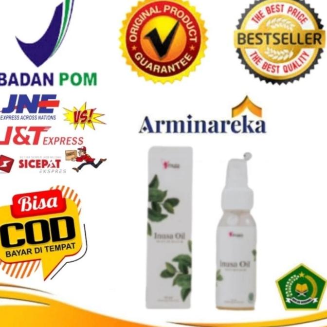 best seller] Inusa Oil Asli Minyak Semprot Nyeri Sendi Ampuh Original Herbal Alami