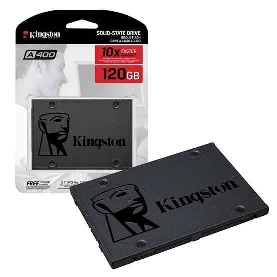 SSD KINGSTON 128GB A400 SATA III - KINGSTON SSD A400 128GB GARANSI RESMI 3 TAHUN