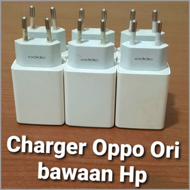 New Batok Charger OPPO 2A (Bekas) 100% Original Copotan/ Bawaan Hp