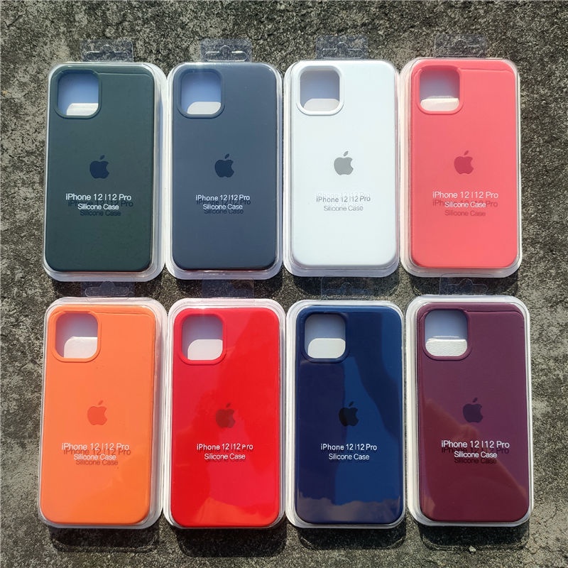 Casing Silikon iPhone 11 12 13 Full Cover Soft Case for iP 11 12 Pro 13 Pro Max