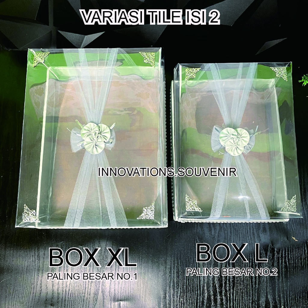 Box Kotak Seserahan 1 set Isi 4 Pernikahan Mika Tempat Jewelery Cincin Aksesoris alat Sholat