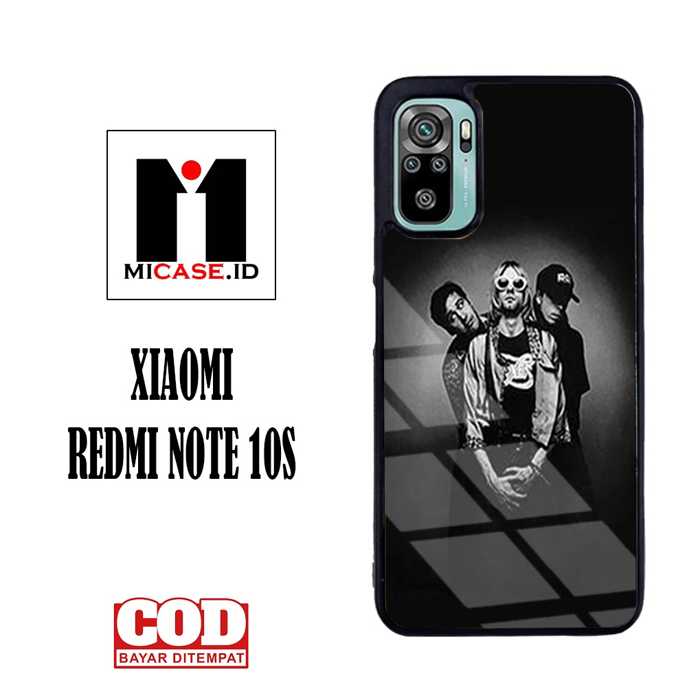 Case REDMI NOTE 10S - Casing REDMI NOTE 10S Fashion Case Terbaru 2022 MI.CASE [ NIRVANA ] Soft Case 