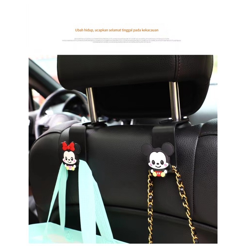 (ada stok, dikirim dari jakarta)Gantungan barang  mobil / Hanger Jok Mobil / Car Hanger