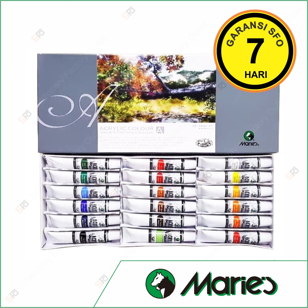 

Cat Acrylic Maries isi 18 - SFO Semarang Official