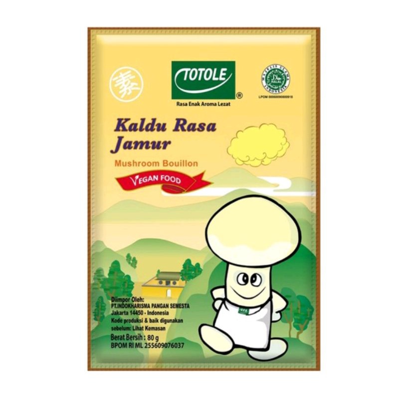 

Totole Kaldu Jamur 80gr