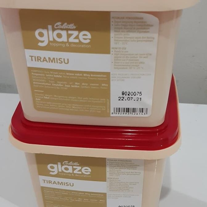 

[COD] GLAZE COKLAT TIRAMISU COLLATA 1Kg [COD]