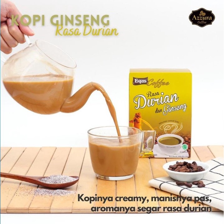 

KOPI GINGSENG RASA DURIAN