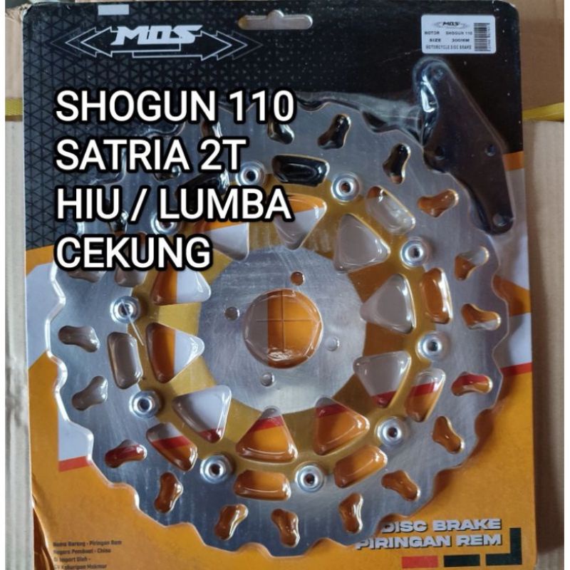 PIRINGAN CAKRAM LEBAR MODEL DAYTONA SHOGUN 110 NEW PLUS BREKET KALIPER