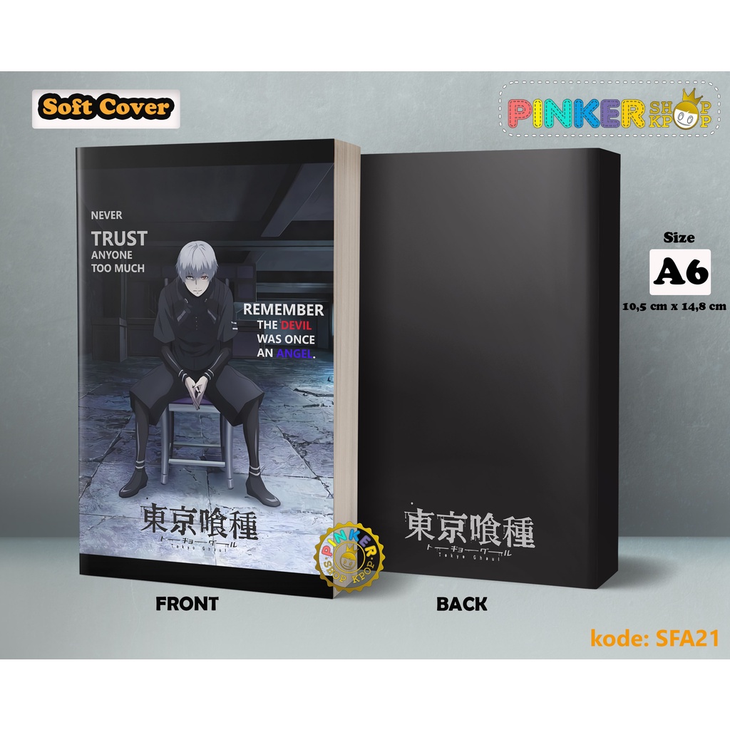 

(SFA21) Pocket Note Anime Tokyo Ghoul Quote Kaneki Ken Softcover