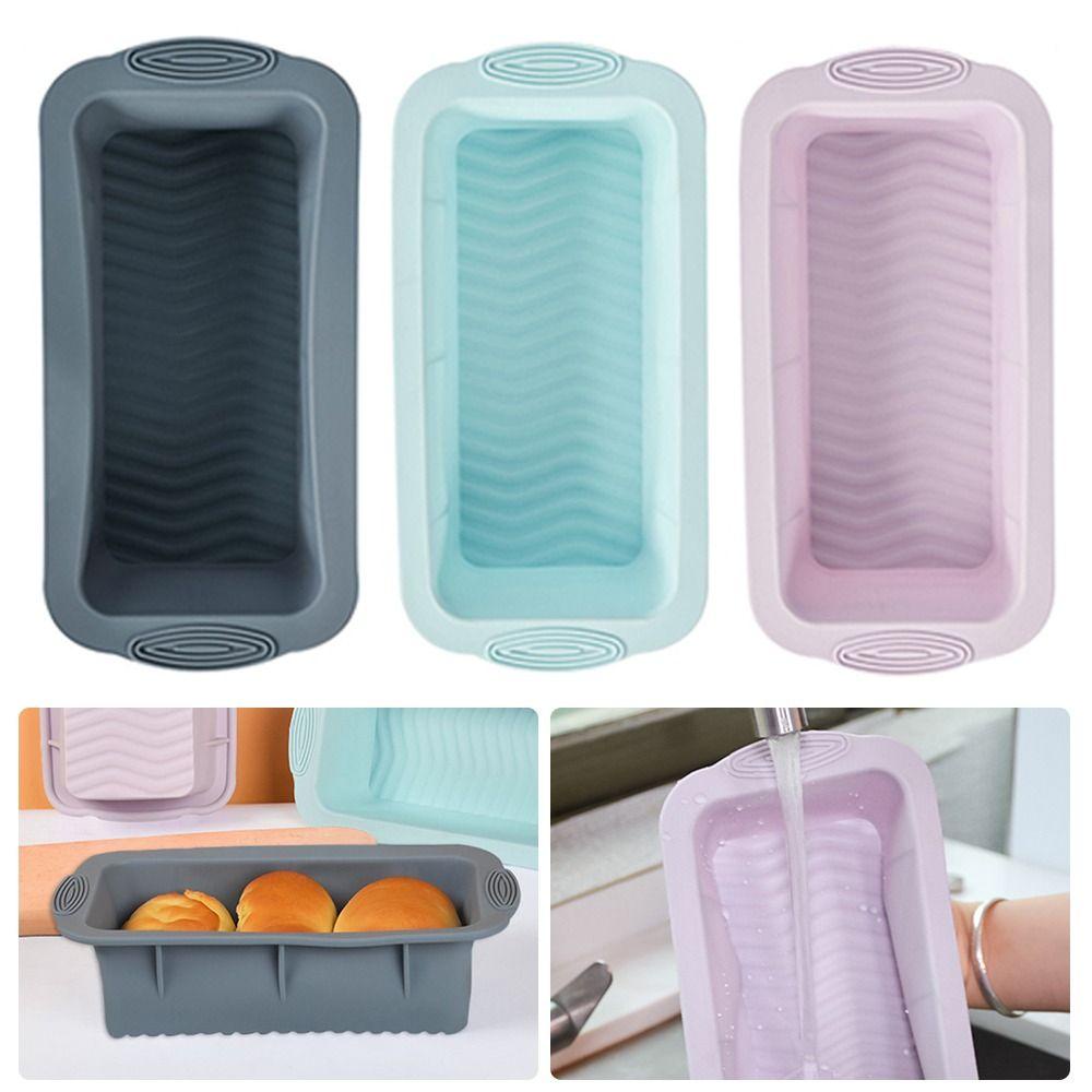 Preva Cake Silicone Pan Alat Panggang Dapur Wavy Bottom Pastry Dish Mousse Pizza Pie