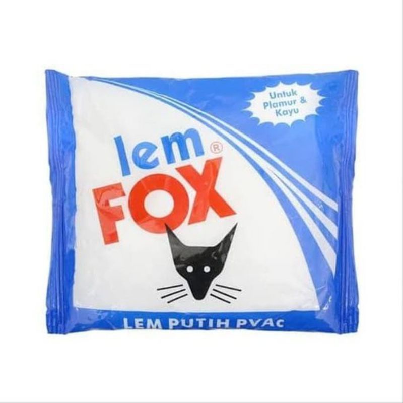 

lem fox 350gram lem putih /campuran lem wallpaper
