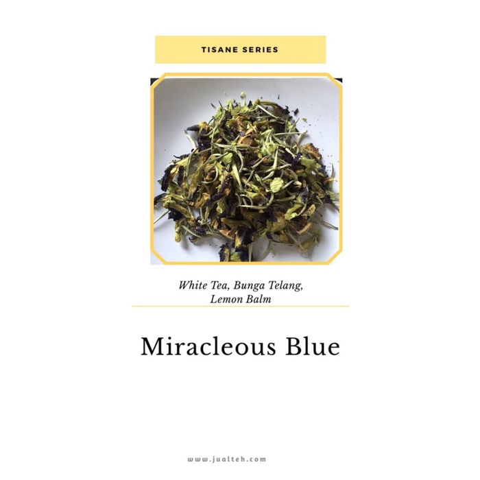 

ORIGINAL MURAH Tisane/Herbal Tea/Miraculous Blue 20 gram