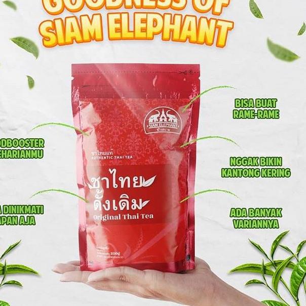 

limited Edition✔️Siam Elephant Original Thai Tea 1KG Daun Teh Produk Thailand|RA6