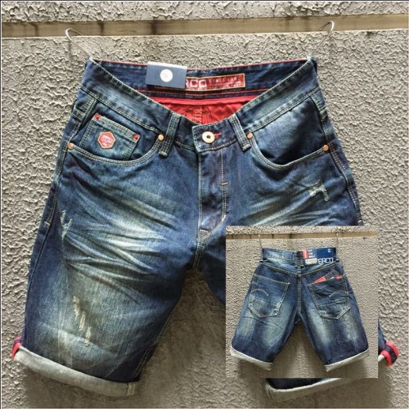 CELANA PENDEK JEANS WORCO PLOS MODEL TERBARU