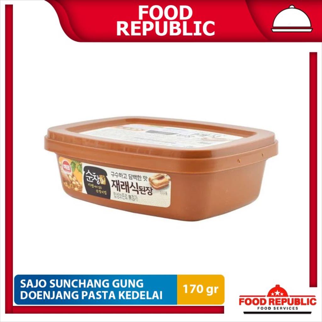 

Sajo Sunchang Gung Doenjang 170 gr Soybean Paste Kacang Kedelai Tauco
