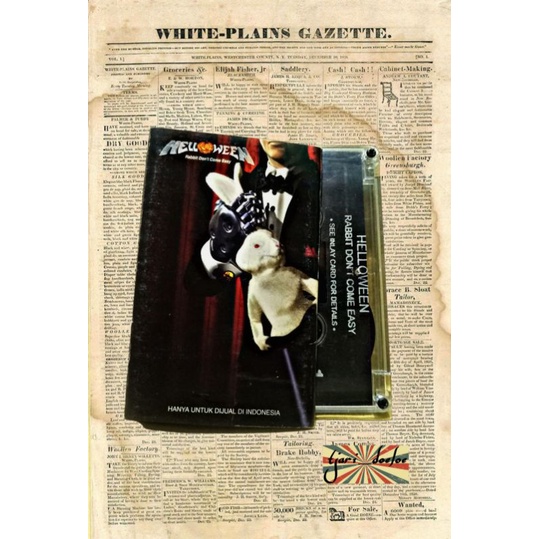 Kaset Pita Kaset Tape Kaset Walkman Kaset Jadul Kaset Helloween Kaset Band
