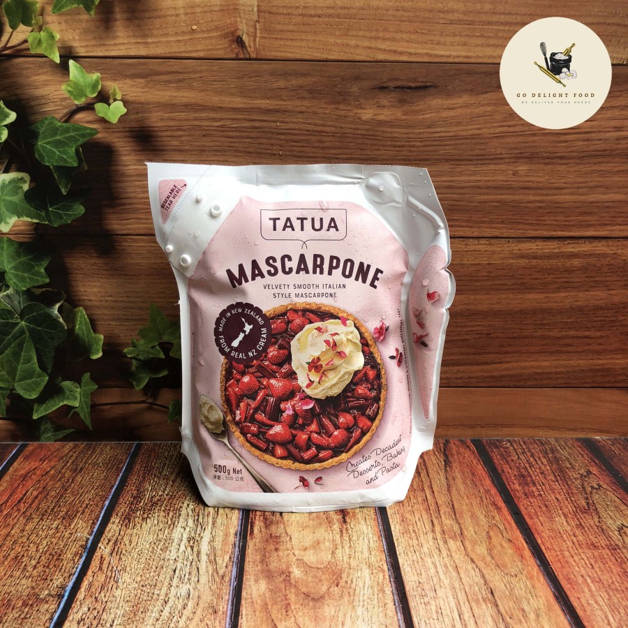 

Tatua Mascarpone Cheese / Keju Mascarpone Tatua - 500G (PREMIUM)